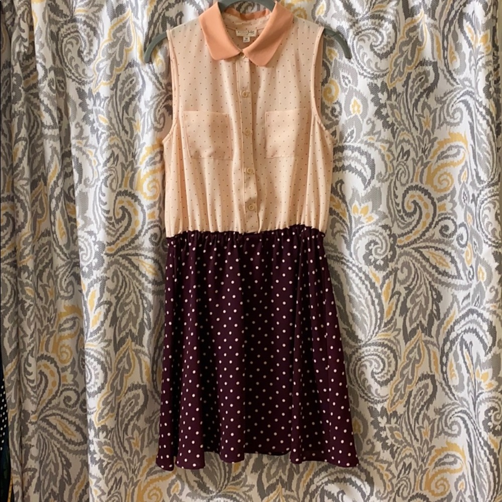Maison Jules Peter Pan Collar Dress